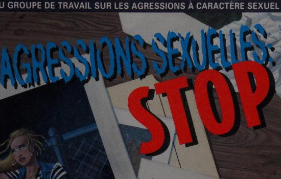 Les agressions sexuelles : STOP – Des actions réalistes et réalisables – Rapport du groupe de travail sur les agressions à caractère sexuel